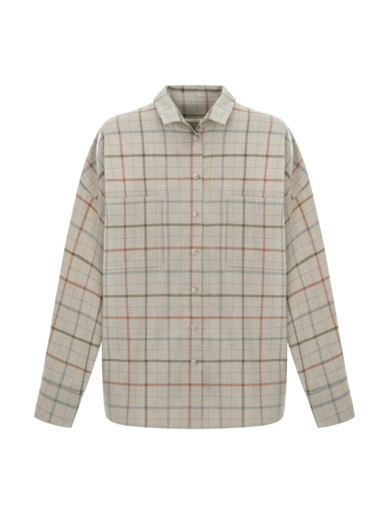 Plaid flannel shirt