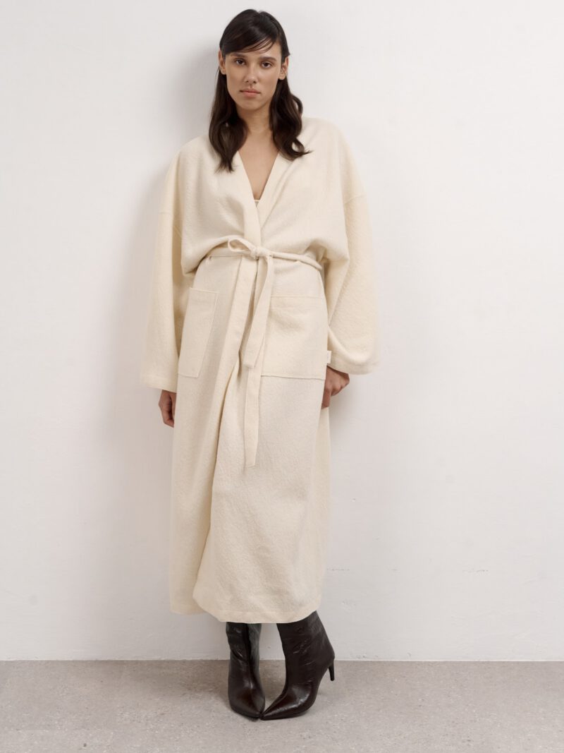 Sun wool kimono
