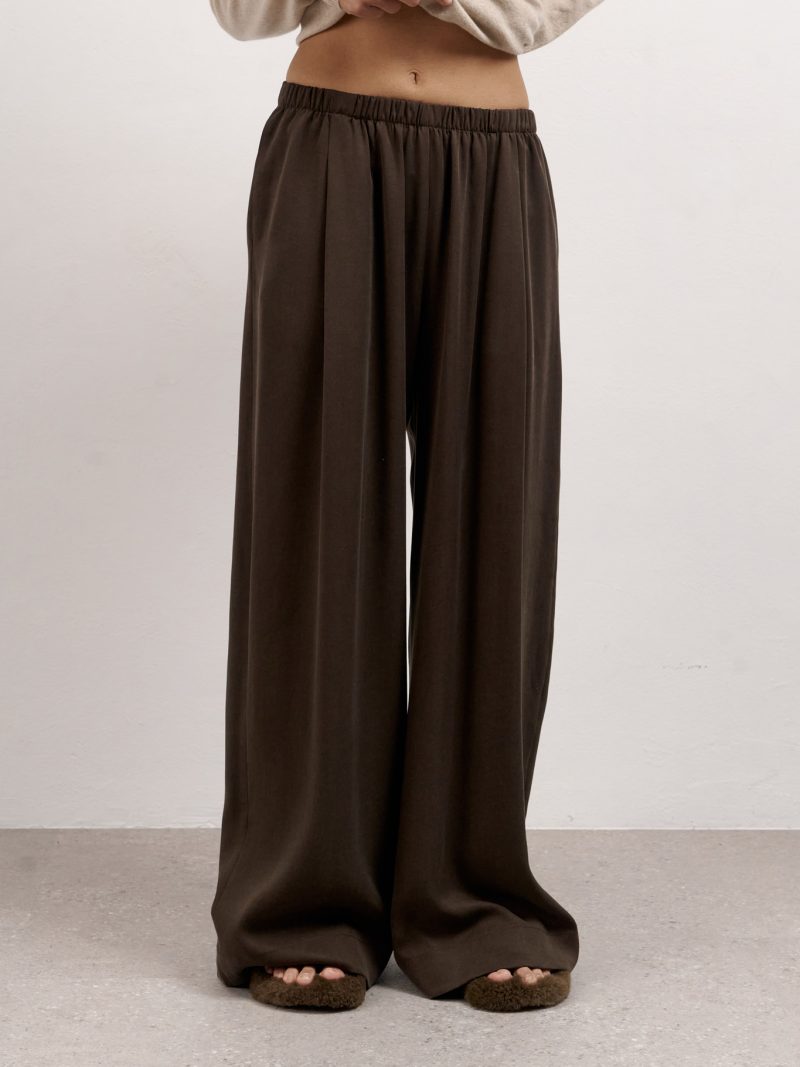 Airy cotton pants