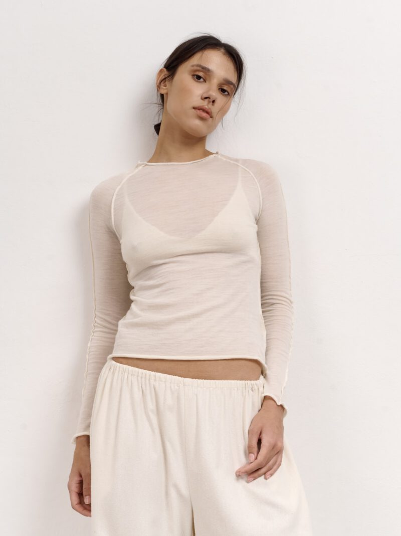Wave wool longsleeve