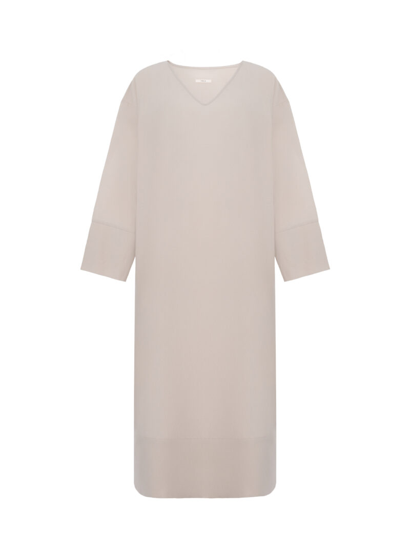 Wind wool dress