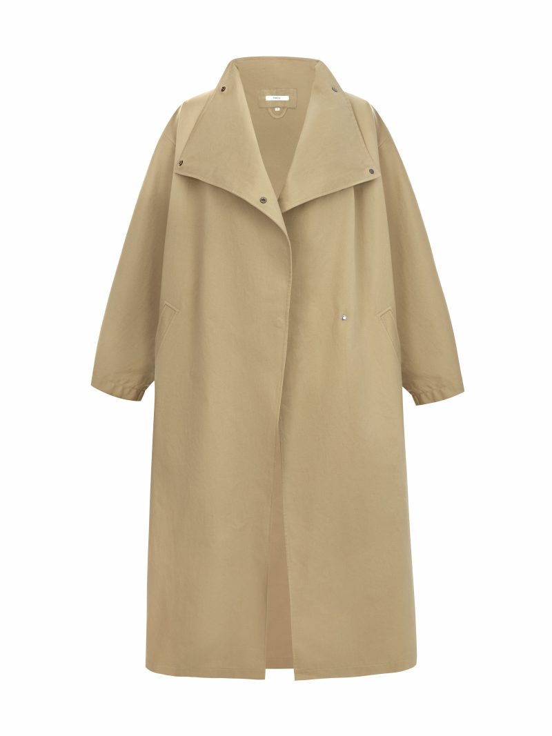 Flow trench coat